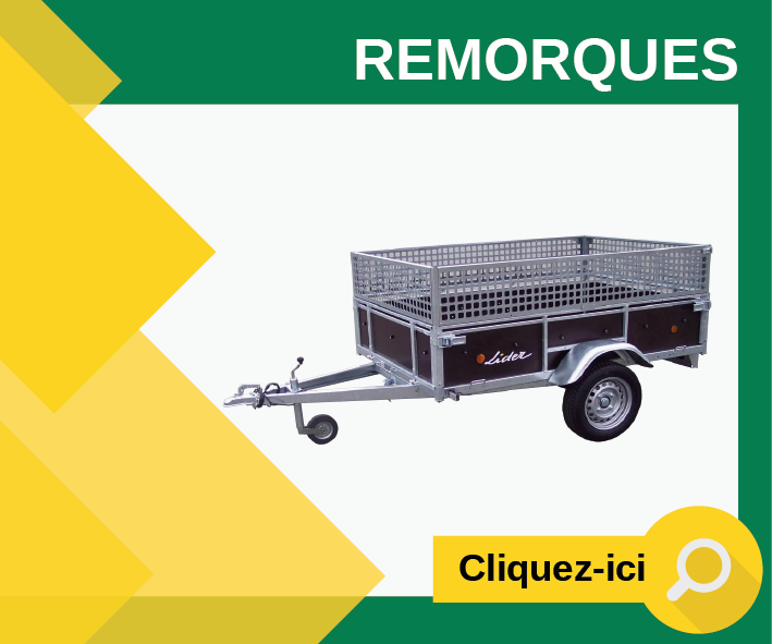 Image illustration catégories remorque pour espaces verts